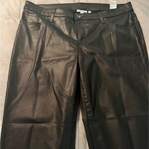 Chico’s So Slimming ankle jeans, coated denim